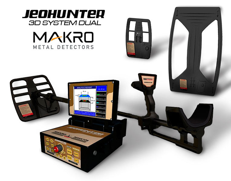 Makro Jeohunter 3D Dual System Metal Detector|Detector de Metales Jeohunter 3D Dual System