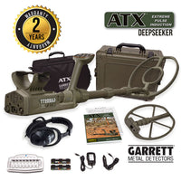 Garrett ATX Pro DeepSeeker Package Metal Detector|Detector de Metales Garrett Modelo ATX DeepSeeker 1140820