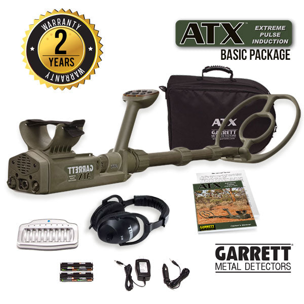 Garrett ATX  Basic Package  PI Metal Detector|Detector de Metales Garrett Modelo ATX Basic Package 1140860