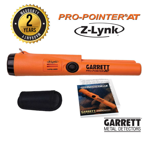 Garrett AT MAX Waterproof Metal Detector with Pro Pointer AT Z-Lynk 