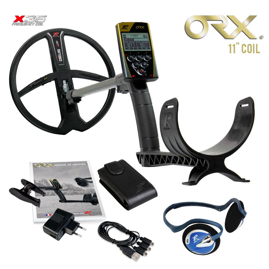 XP ORX 11" Metal Detector|Detector de Metales XP Modelo ORX  11"